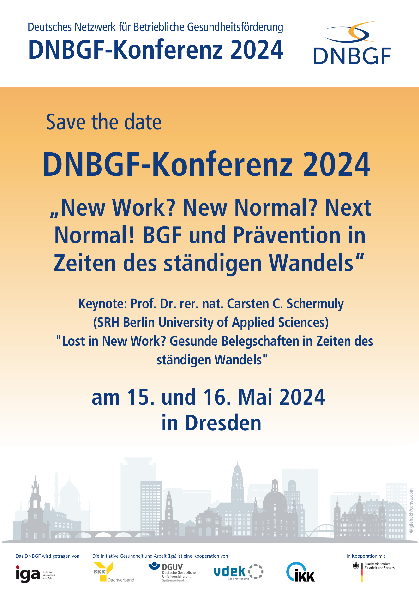 Flyer zur DNBGF-Konferenz 2024